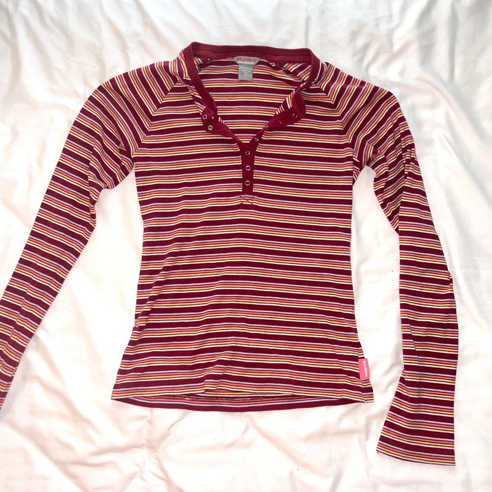 hollister striped longsleeve!